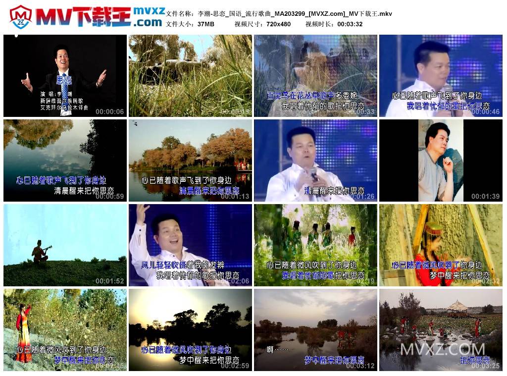 李潮-思恋_国语_流行歌曲_MA203299